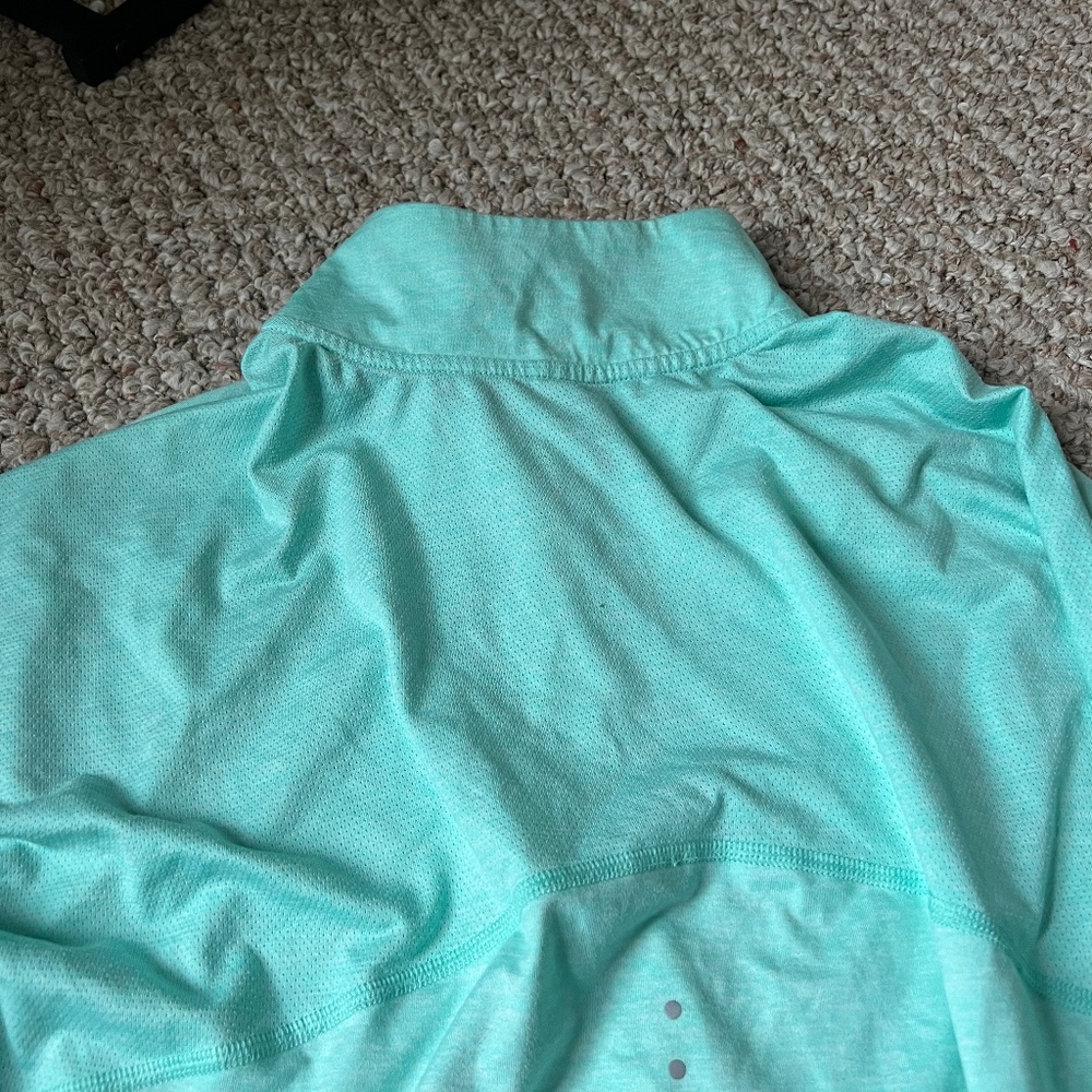 Aqua Nike Dri Fit Running Long Sleeve